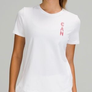 Lululemon team Canada women’s crew t-shirt  size 12 BNWT